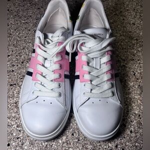 Tory Burch leather stripe Women's Sneakers